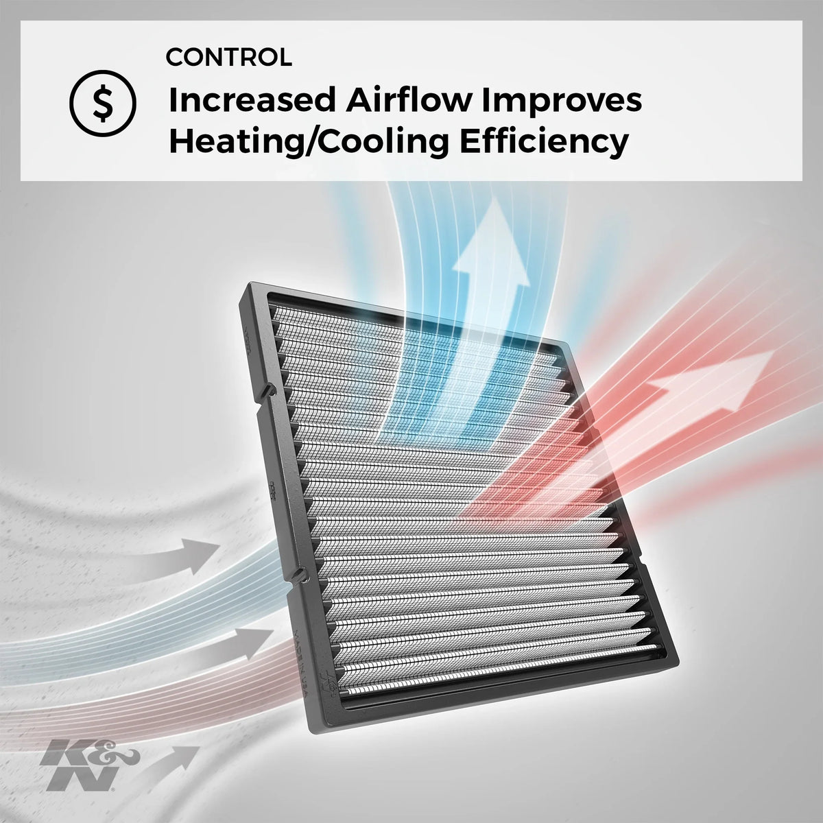 K&N Cabin Air Filter: Washable and Reusable: Designed For Select 2004-2019 /Subaru/Suzuki/Scion Vehicle Models, VF1013