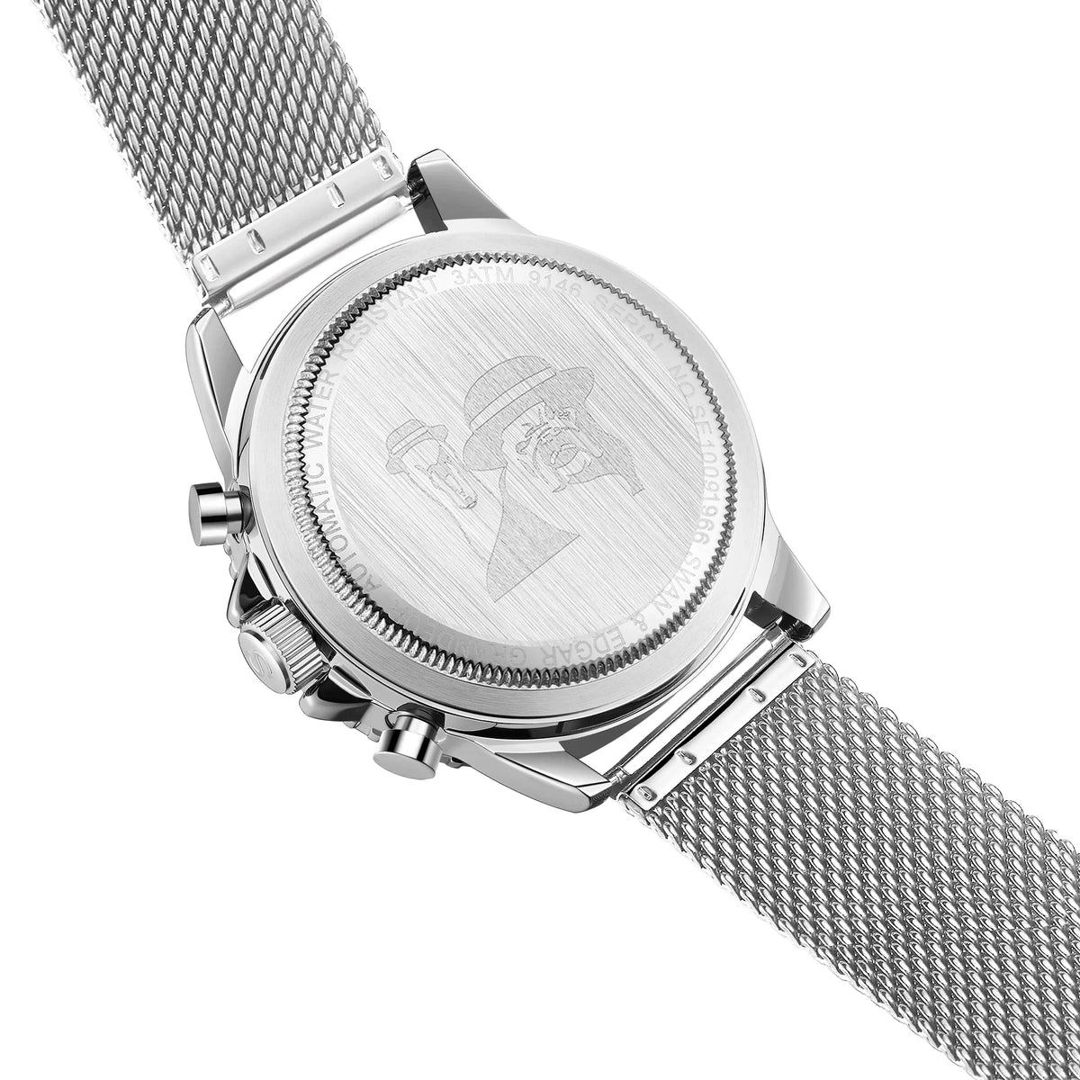 Limited Edition Swan & Edgar Hand Assembled Master Automatic Steel Red