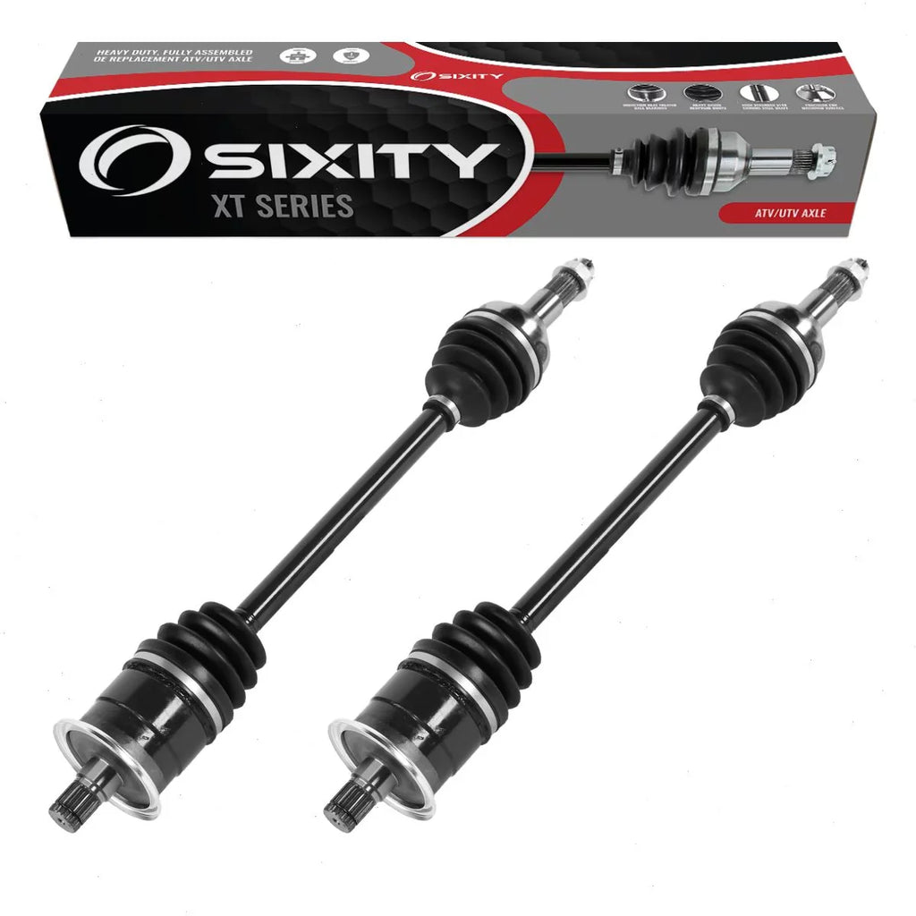 2 pc Sixity XT Rear Left Right Axle matching with Can-Am Commander 1000 2015 - STD DPS XT XT-P 4X4