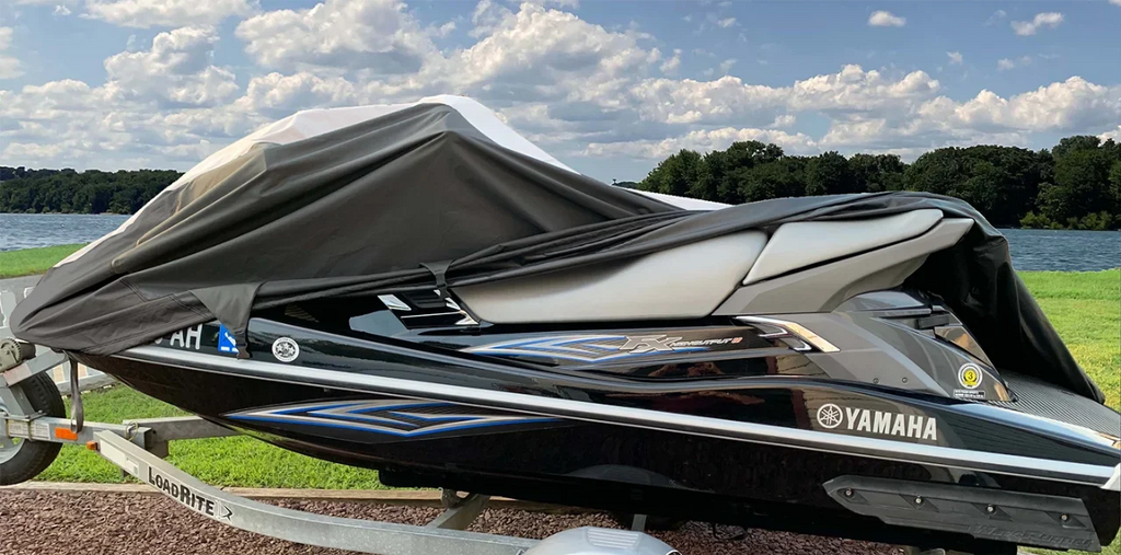 SUPER HEAVY-DUTY PWC 600D JET SKI wrap appropriate for Polaris SLX Pro 785 1997 1998 1999 1-2 Seater