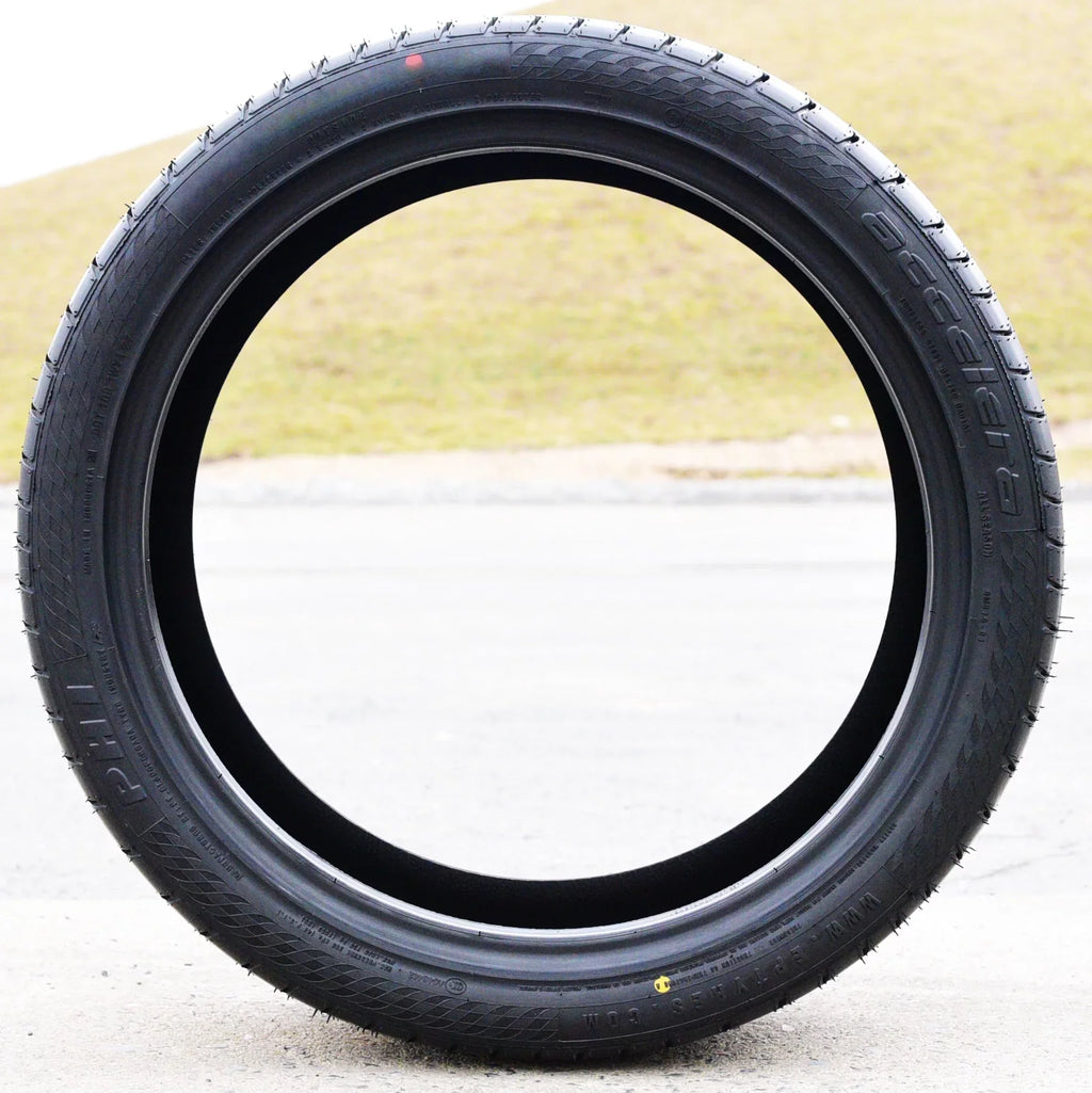 Pair of 2 (TWO) Accelera Phi 235/40ZR18 235/40R18 95Y XL A/S High Performance Tires Fits: 2012-18  Focus Titanium, 2017-23 Honda Civic Sport Touring
