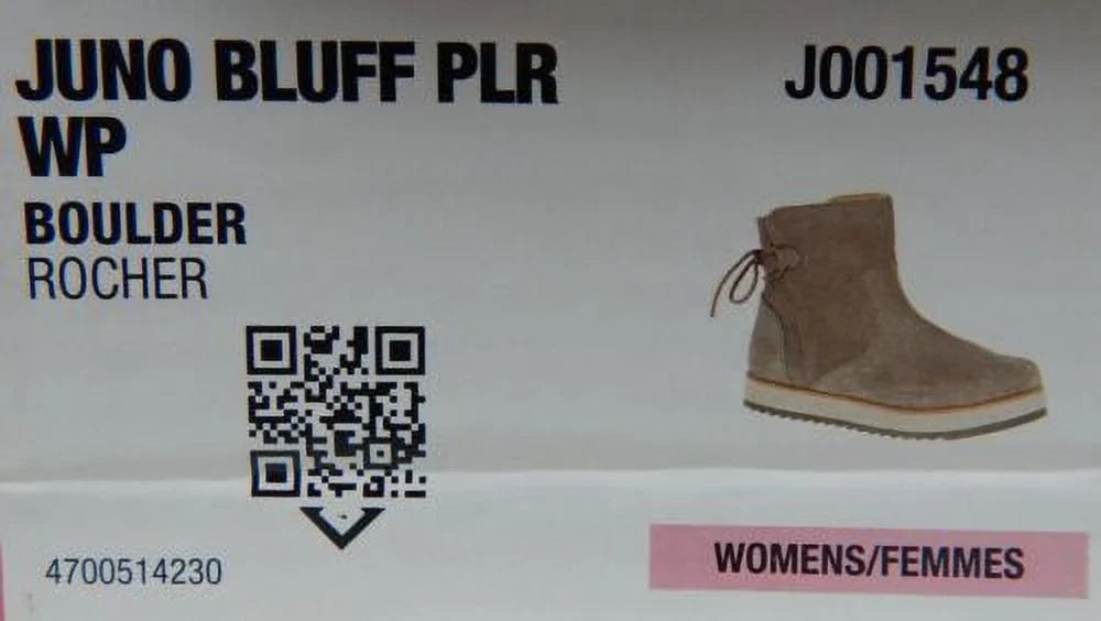 Merrell Polar Juno Bluff Sz US 8 M EU 38.5 Women's WP Suede Ankle Boots Boulder