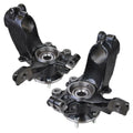 AutoShack Front Steering Knuckles and Wheel Bearing Hub Assembly 5 Lugs with ABS Set of 2 Driver and Passenger Side Replacement for 2012 2013 2014 2015 2016 2017 2018  Focus 2.0L FWD