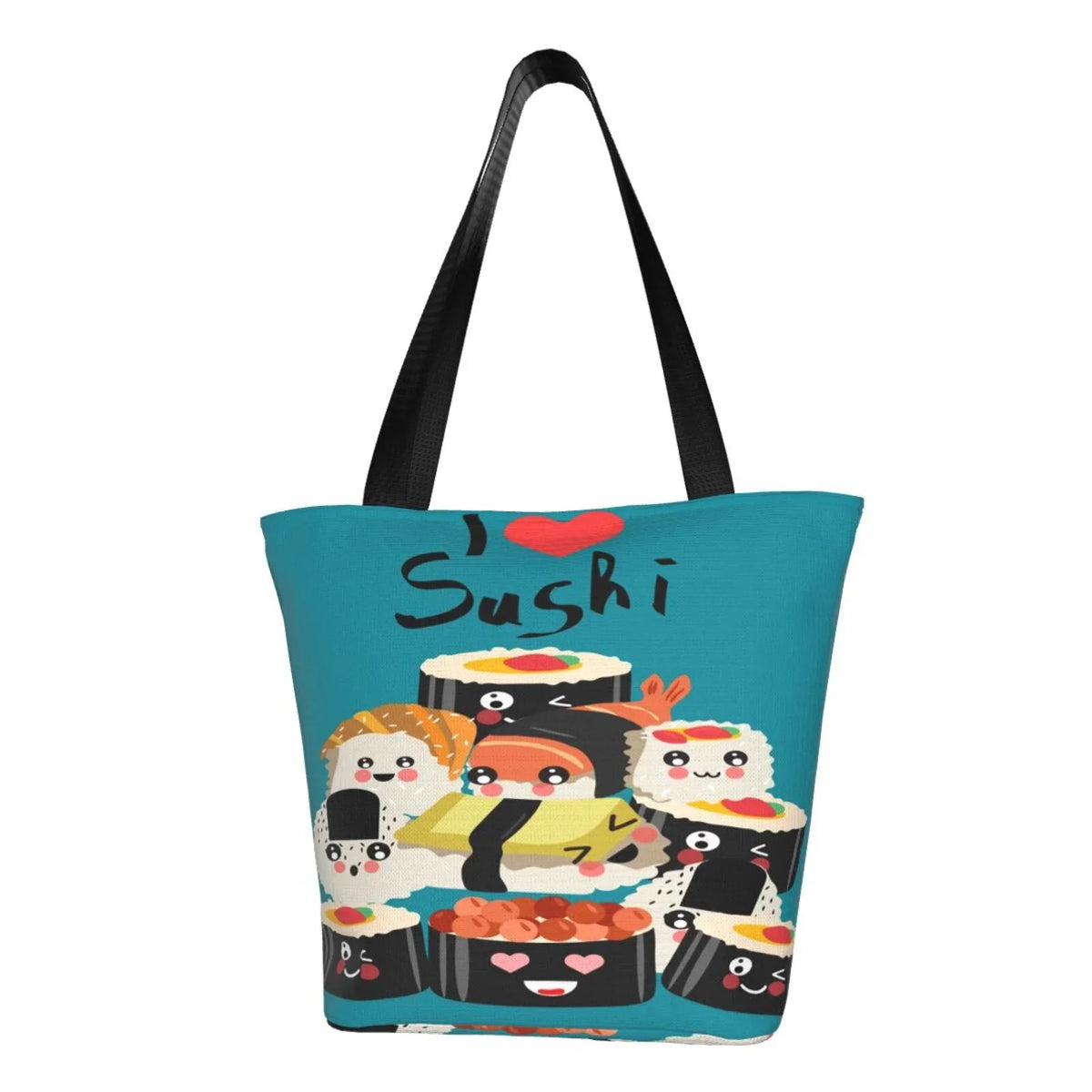 Lukts I Love Sushi Tote Bag,Shoulder Bag Women'S Hobos Handbags Large Capacity Shopping Bag