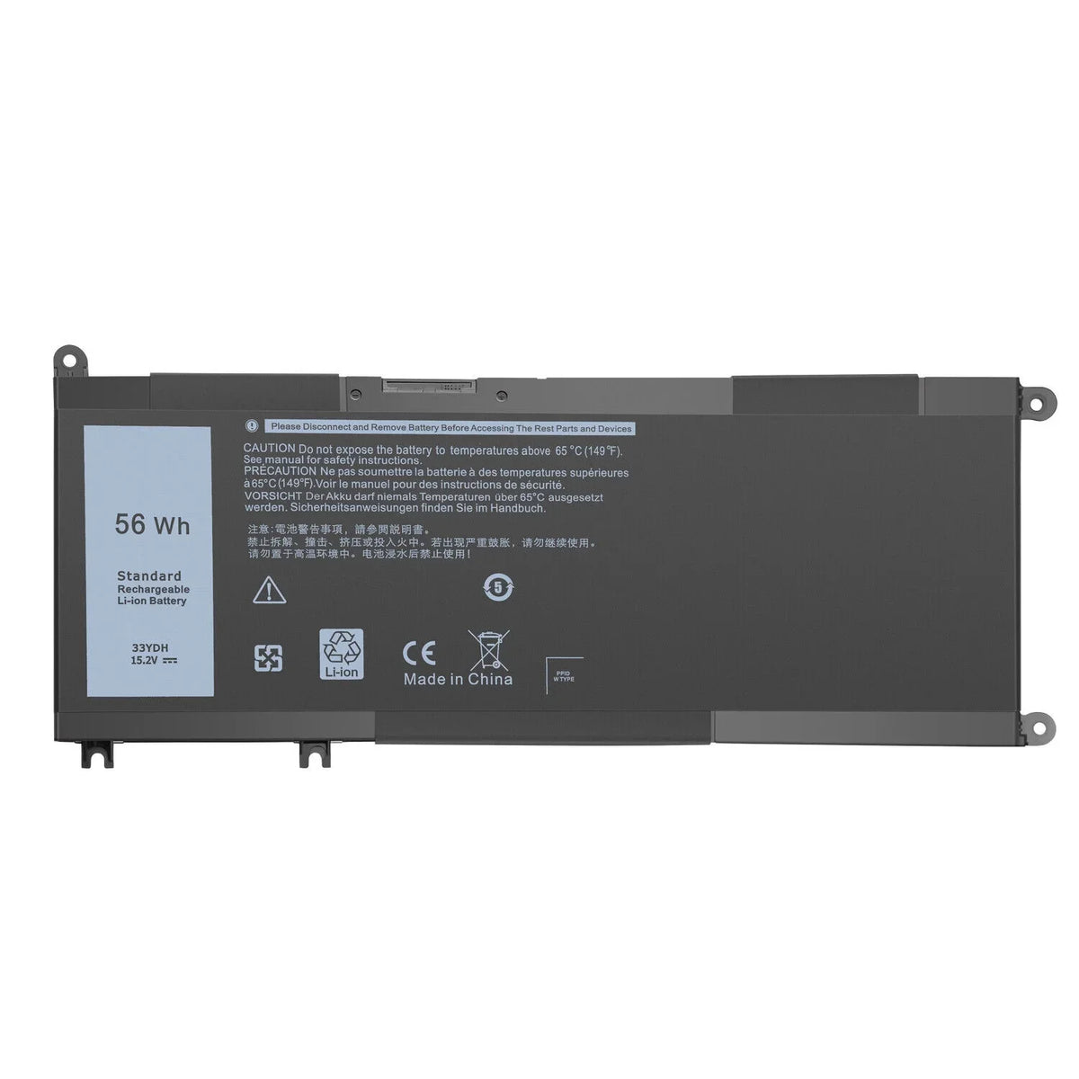 For  33YDH Battery Inspiron 15 7577 17 7778 7779 7786 Vostro 15 7580 7570