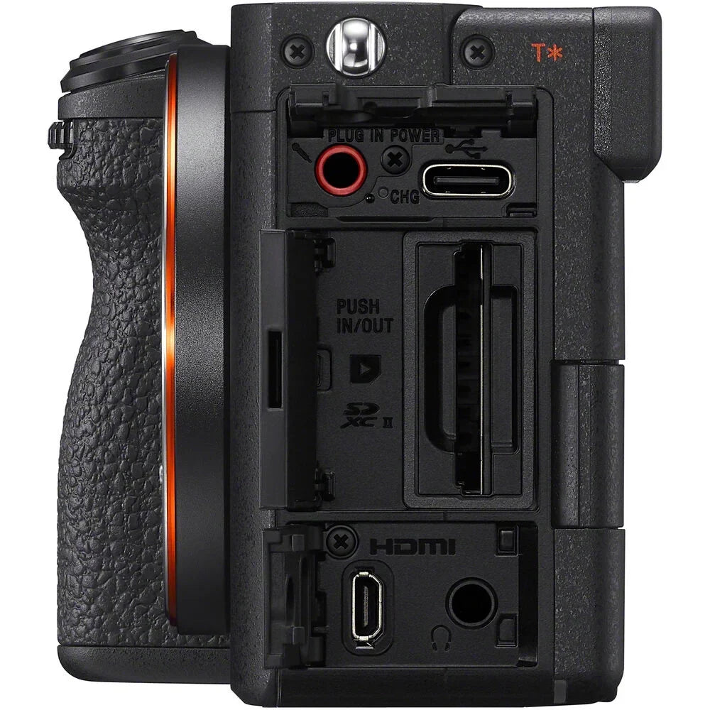 a7C II Full Frame Mirrorless Camera Body with 28-60mm F4-5.6 Lens Black ILCE-7CM2L/B Bundle with Deco Gear Photography Bag Case + Extra Battery + Charger + Tripod + Software Kit & Accessories