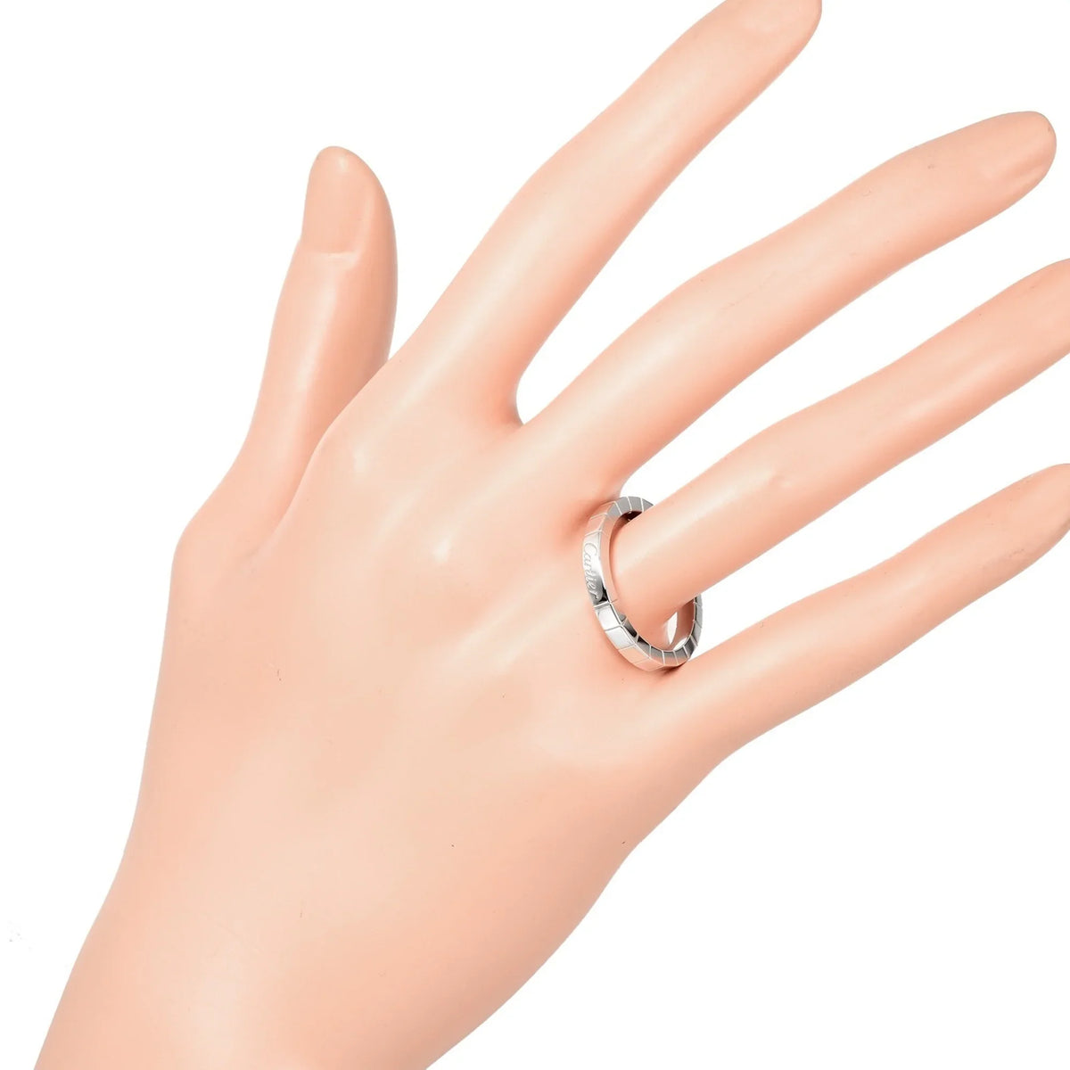 6.73g I122924044 (Good). 18 Ring K18 WG White Gold Approx. Pre-Owned Cartier CARTIER Raniere No