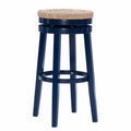 Swivel Bar Stool - Natural with Natural Rush. Powell Morgan 31 in