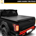 ONINE AWH Hard Tri-Fold Truck Bed Tonneau wrap Custom Fit 2019-2024 Dodge Ram 1500 New Body 5.7ft Bed(67"), Does not fit Classic, Does Not Fit with Multi-Function (Split) Tailgate or RamBox