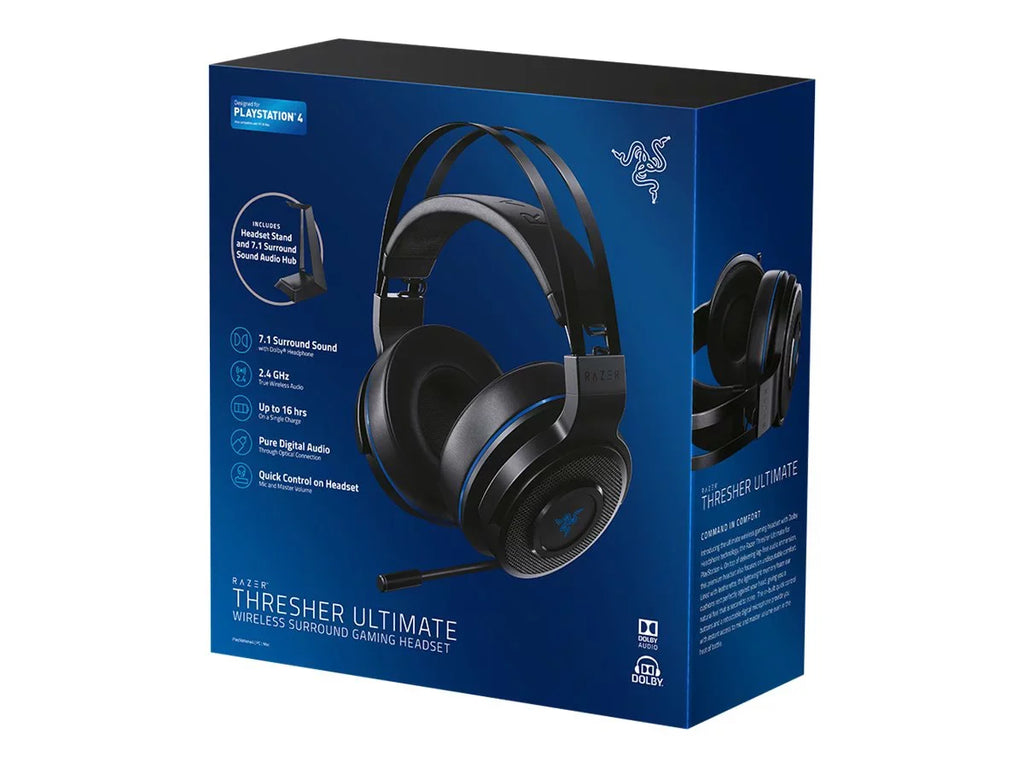Thresher Ultimate - Headset - 7.1 channel - full size - 2.4 GHz - wireless - noise isolating