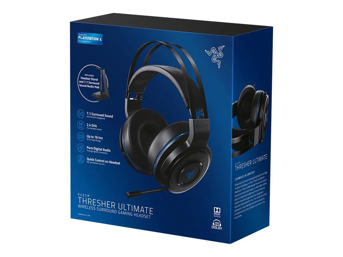 Thresher Ultimate - Headset - 7.1 channel - full size - 2.4 GHz - wireless - noise isolating