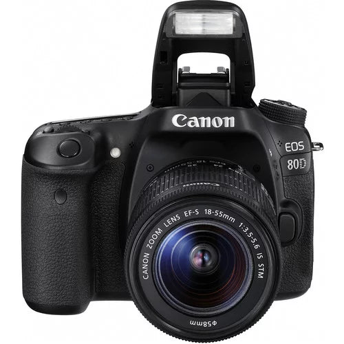 EOS 80D DSLR Camera Intermediate Bundle  with 18-55mm Lens+24.2MP APS-C CMOS sensor and DIGIC 6 image processor