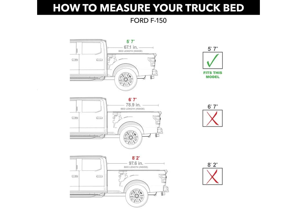 BAK by RealTruck Revolver X2 Hard Rolling Truck Bed Tonneau wrap | 39329 | matching with 2015 - 2020  F-150 5' 7" Bed (67.1")