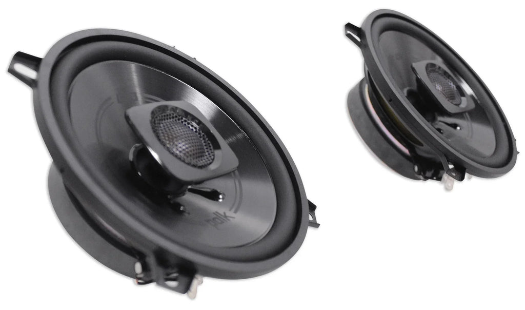 (2) Polk Audio DB522 5.25" 600w Car Audio Marine/ATV/Motorcycle/ship Speakers Bundle with (2) Rockville RPB1 10 Watt