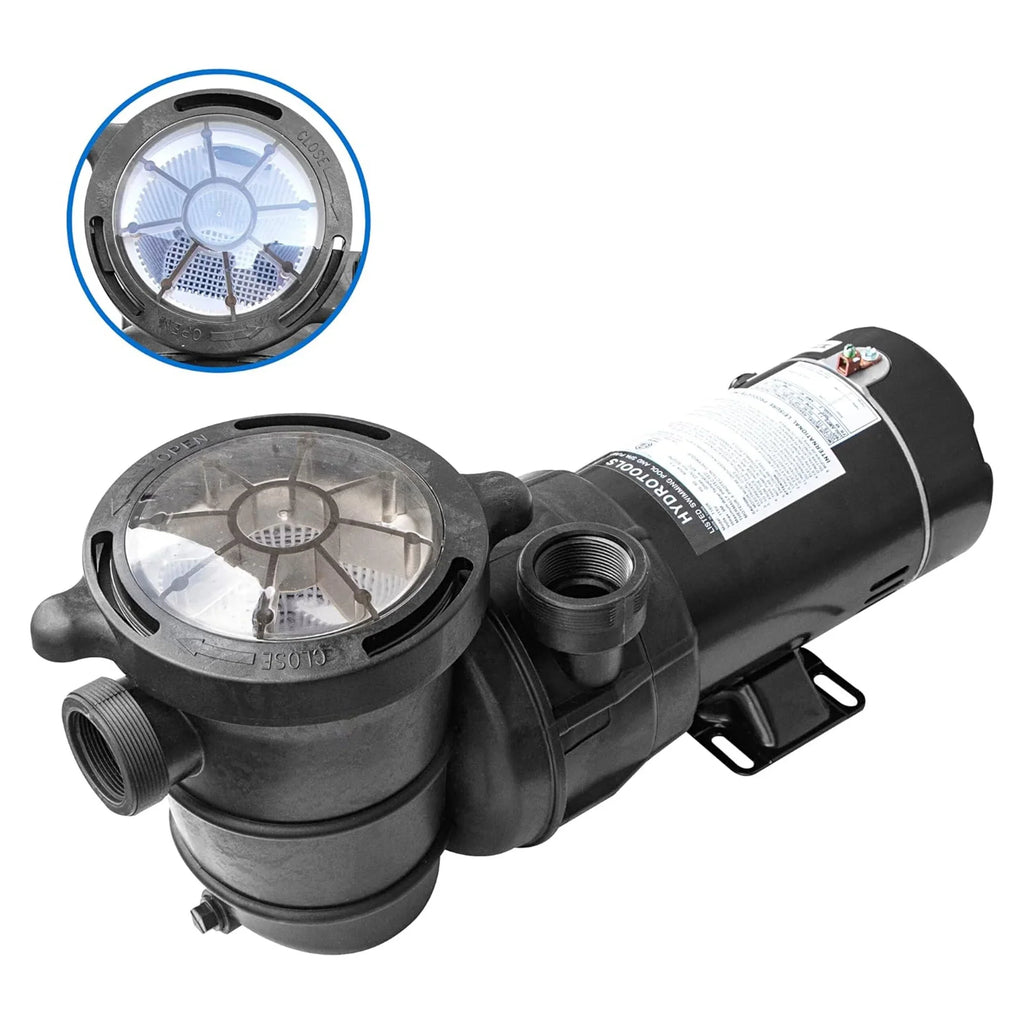 Swimline HydroTools Hydro Flo 0.75  Vertical Discharge Swimming Pool Pump