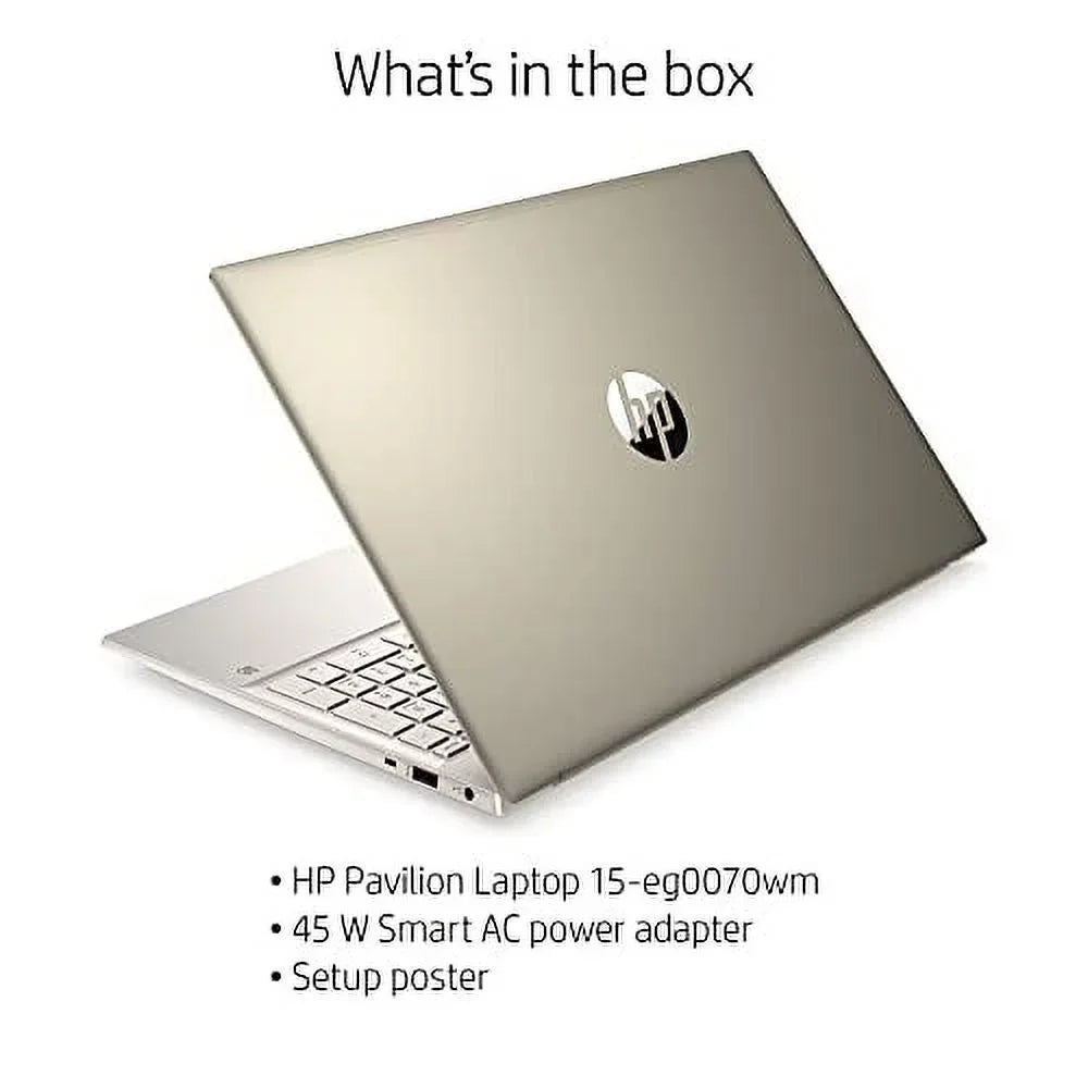 Pavilion 15-EG00 Laptop 2021 New, 15.6" FHD IPS Touchscreen,  i7-1165G7 4-Core, Iris Xe Graphics, 16GB DDR4, 512GB SSD, Backlit Keyboard, Wi-Fi 6, Card Reader, Win10 Pro, COU 32GB USB