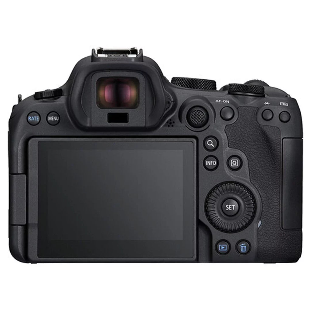 EOS R6 Mark II Mirrorless Camera with RF 24-105mm f/4-7.1 IS STM Lens + 2 Pack SanDisk 128GB Memory Card + ZeeTech Accessory Bundle