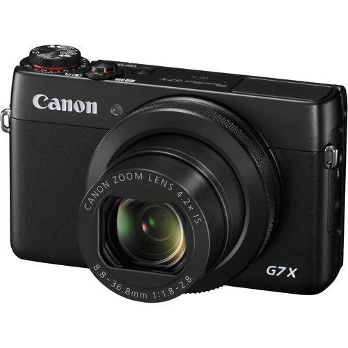 PowerShot G7 X Digital Camera + Pixi-Basic Accessory Bundle