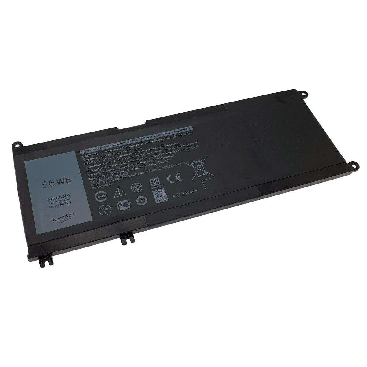Battery for  Latitude 13-3000 13-3380 15-3580 15-3590 081PF3 P30E001 33YDH