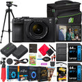 a7C II Full Frame Mirrorless Camera Body with 28-60mm F4-5.6 Lens Black ILCE-7CM2L/B Bundle with Deco Gear Photography Bag Case + Extra Battery + Charger + Tripod + Software Kit & Accessories