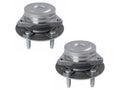 Rear Wheel Hub Bearing Assembly - Set of 2 - appropriate with 2016 - 2019 Chevy Malibu 2017 2018