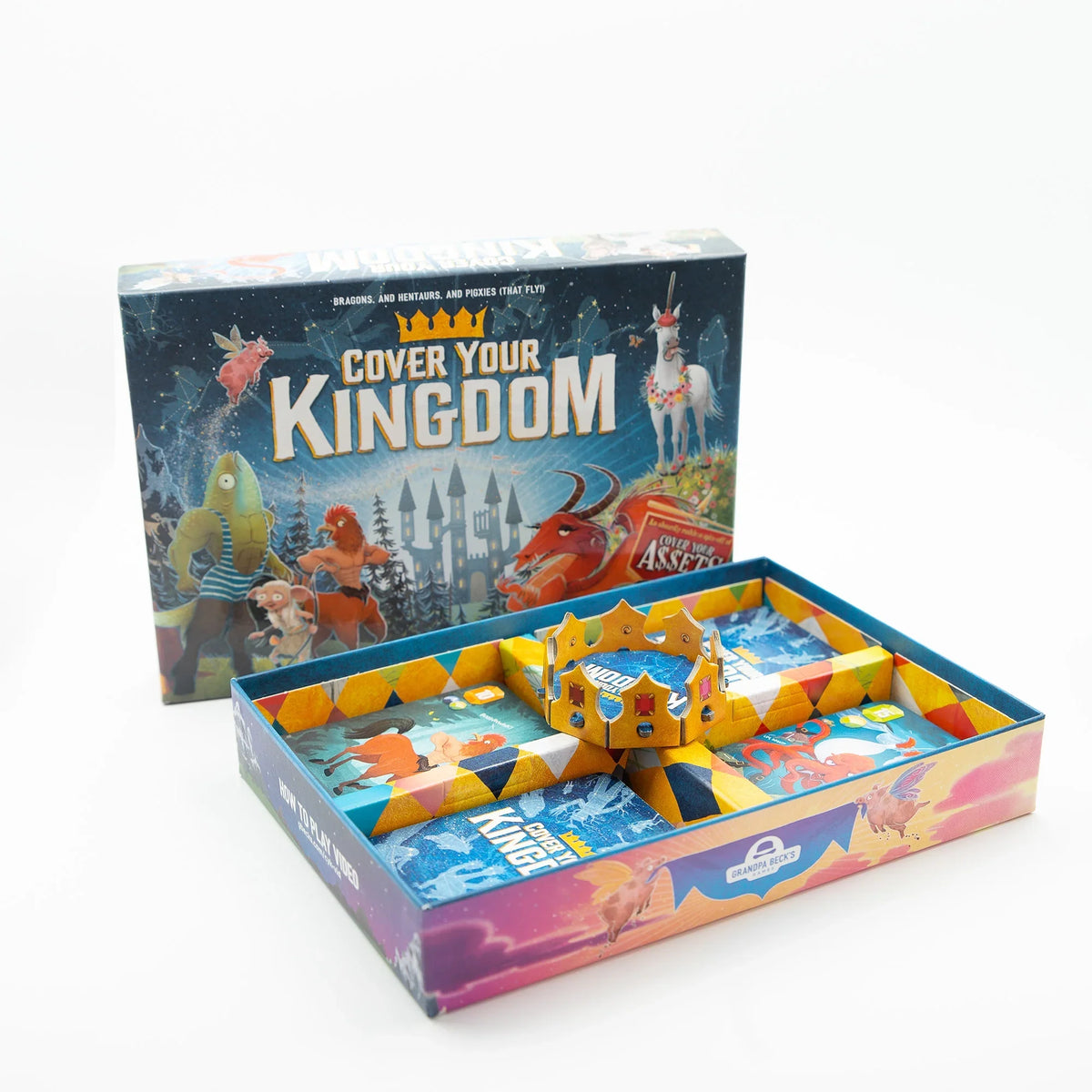 protector Your Kingdom Board Game, by Grandpa Beck's Games