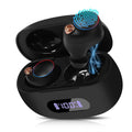 UrbanX True Wireless Bluetooth Earbuds + Charging Case, Black, Dual Connect, IPX5 moisture Resistance, Bluetooth 5.2 Connection, Balanced, Bass Boost appropriate with  K14 Plus