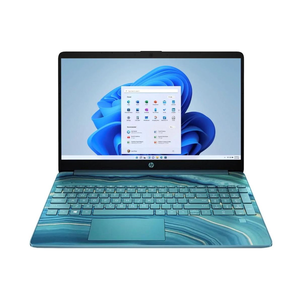 Restored  17cp0006ds 17.3" Touchscreen Laptop R3 5300U 8GB 512GB SSD W11H Teal (Refurbished)