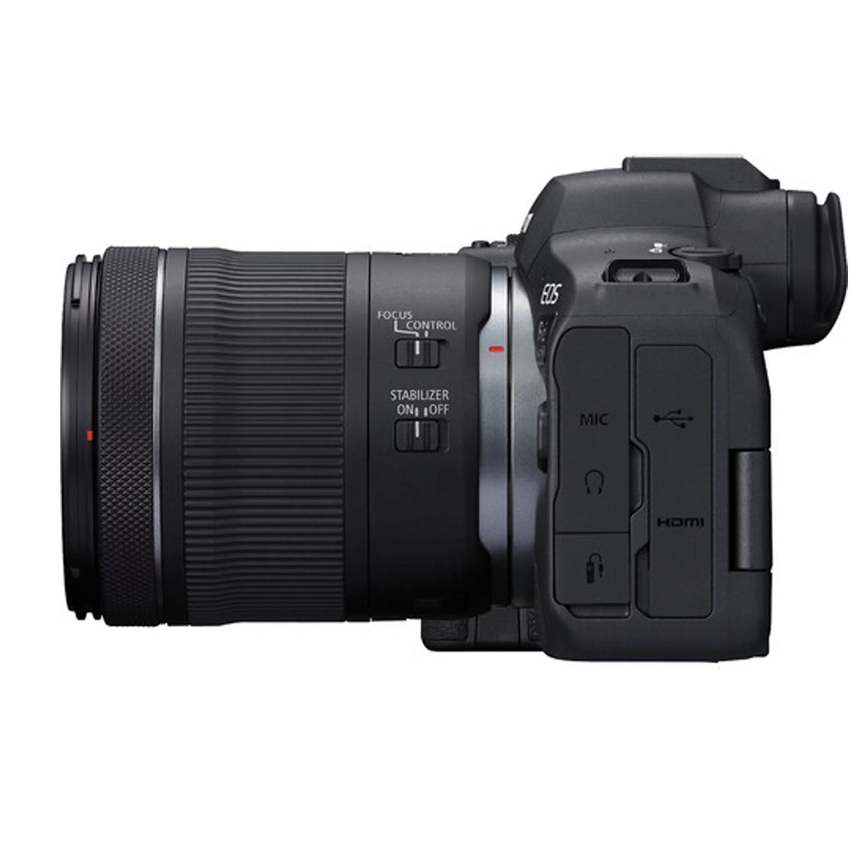 EOS R6 Mark II Mirrorless Digital Camera with RF 24-105mm f/4-7.1 STM Lens  + 64GB Memory + Case+ Steady Grip Pod + Tripod+ Software Pack + More (30pc Bundle)