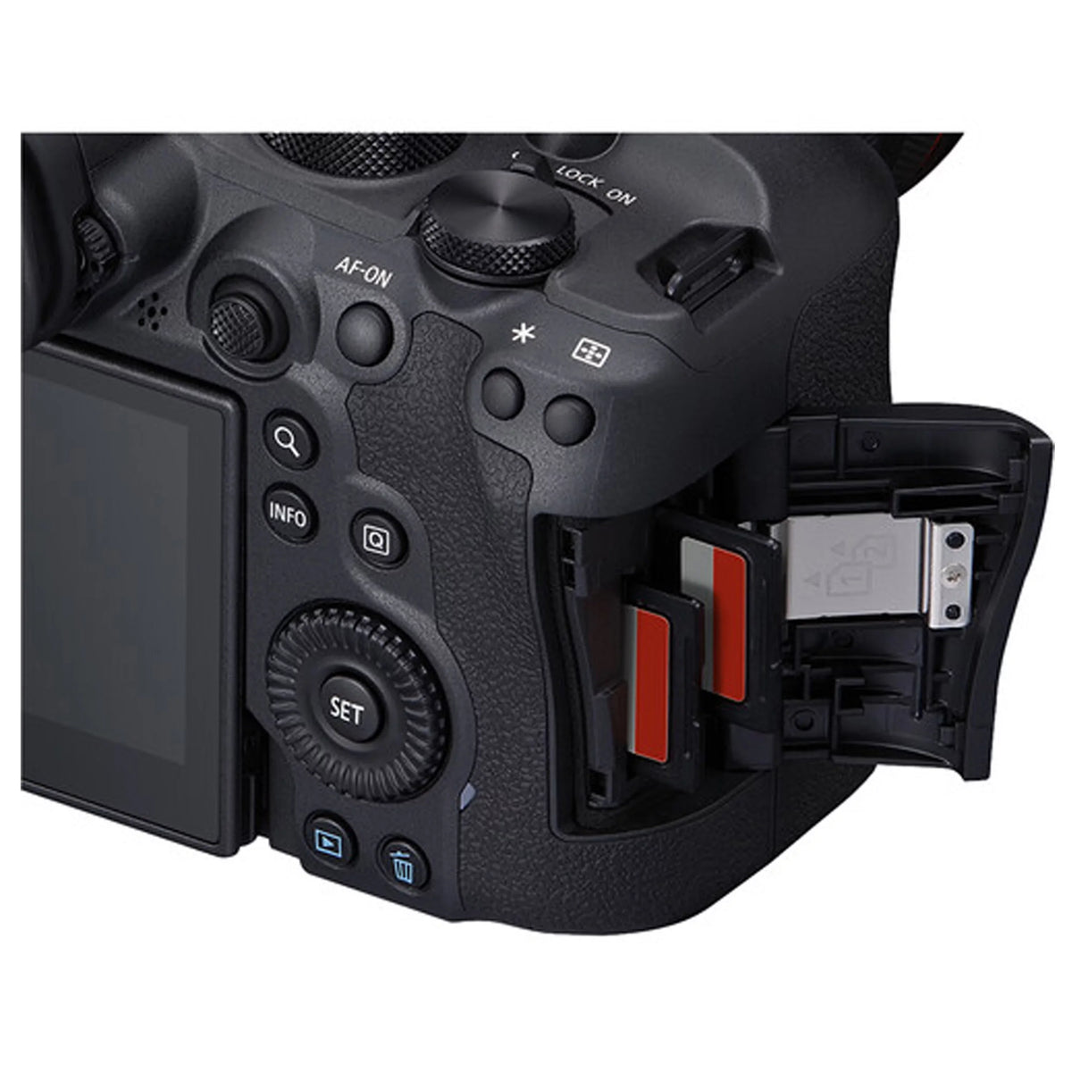 EOS R6 Mark II Mirrorless Digital Camera with RF 24-105mm f/4-7.1 STM Lens  + 64GB Memory + Case+ Steady Grip Pod + Tripod+ Software Pack + More (30pc Bundle)