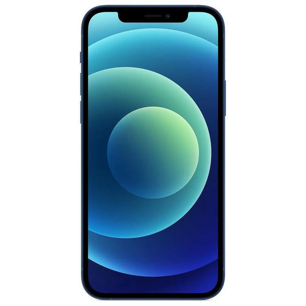 Restored  iPhone 12 A2172 (T-Mobile Only) 64GB Blue w/ Pre-Installed Tempered Glass (Refurbished)