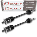 2 pc Sixity XT Rear Left Right Axle matching with Can-Am Commander 1000 2015 - STD DPS XT XT-P 4X4
