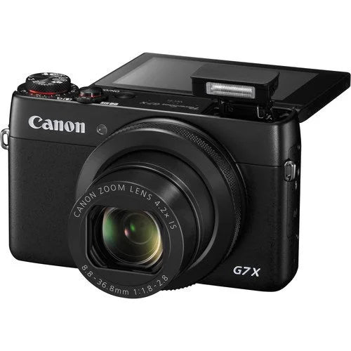 PowerShot G7 X Digital Camera + Pixi-Basic Accessory Bundle