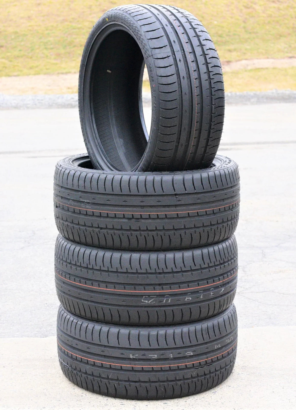 Pair of 2 (TWO) Accelera Phi 235/40ZR18 235/40R18 95Y XL A/S High Performance Tires Fits: 2012-18  Focus Titanium, 2017-23 Honda Civic Sport Touring