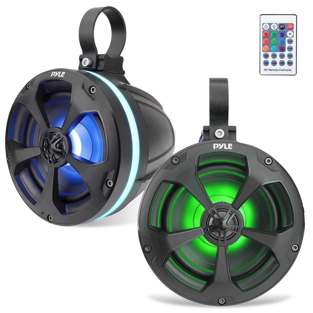 Pyle 5.25 In 1,000 Watt 2 Channel Waterproof Off Road craft and ATV Speakers