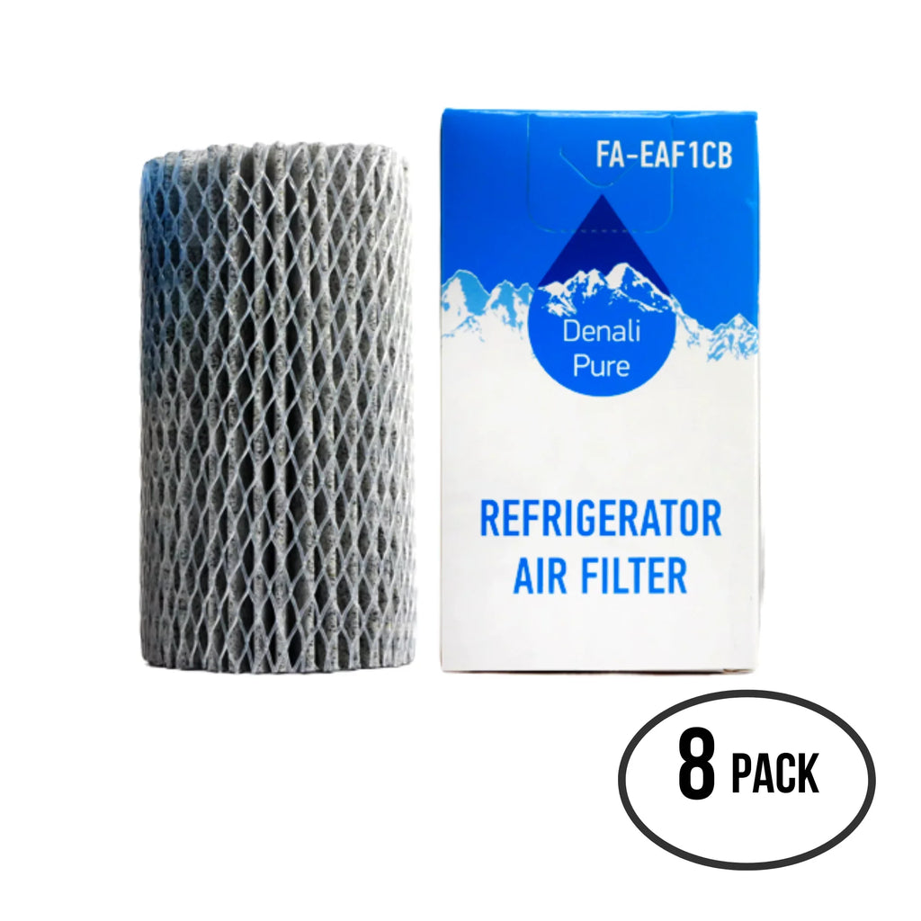 8-Pack Replacement for Electrolux DGUS2645LF2 Refrigerator Air Filter - suitable with Electrolux EAF1CB, 46-9917 Fridge Air Filter
