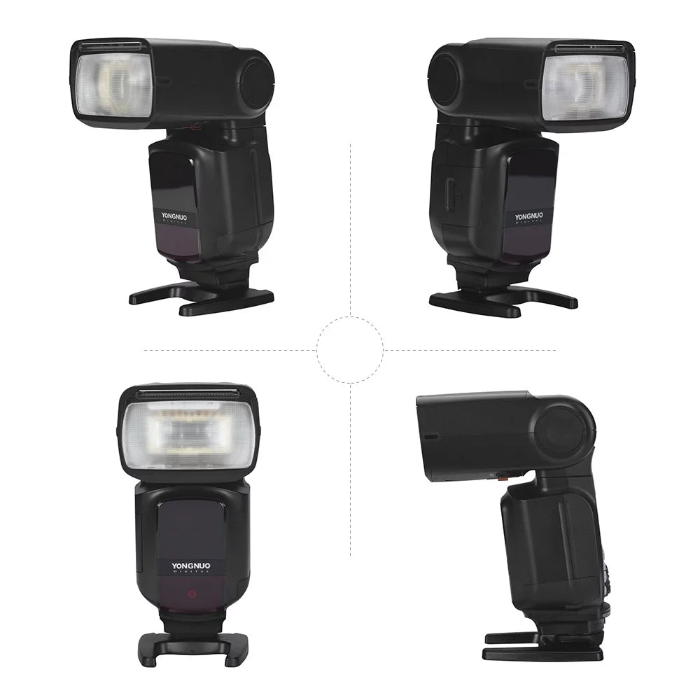 Yongnuo YONGNUO YN968N II Wireless TTL Flash Speedlite 18000s HSS Built-in 5600K for  DSLR Cameras matching with YN622N YN560 Wireless System
