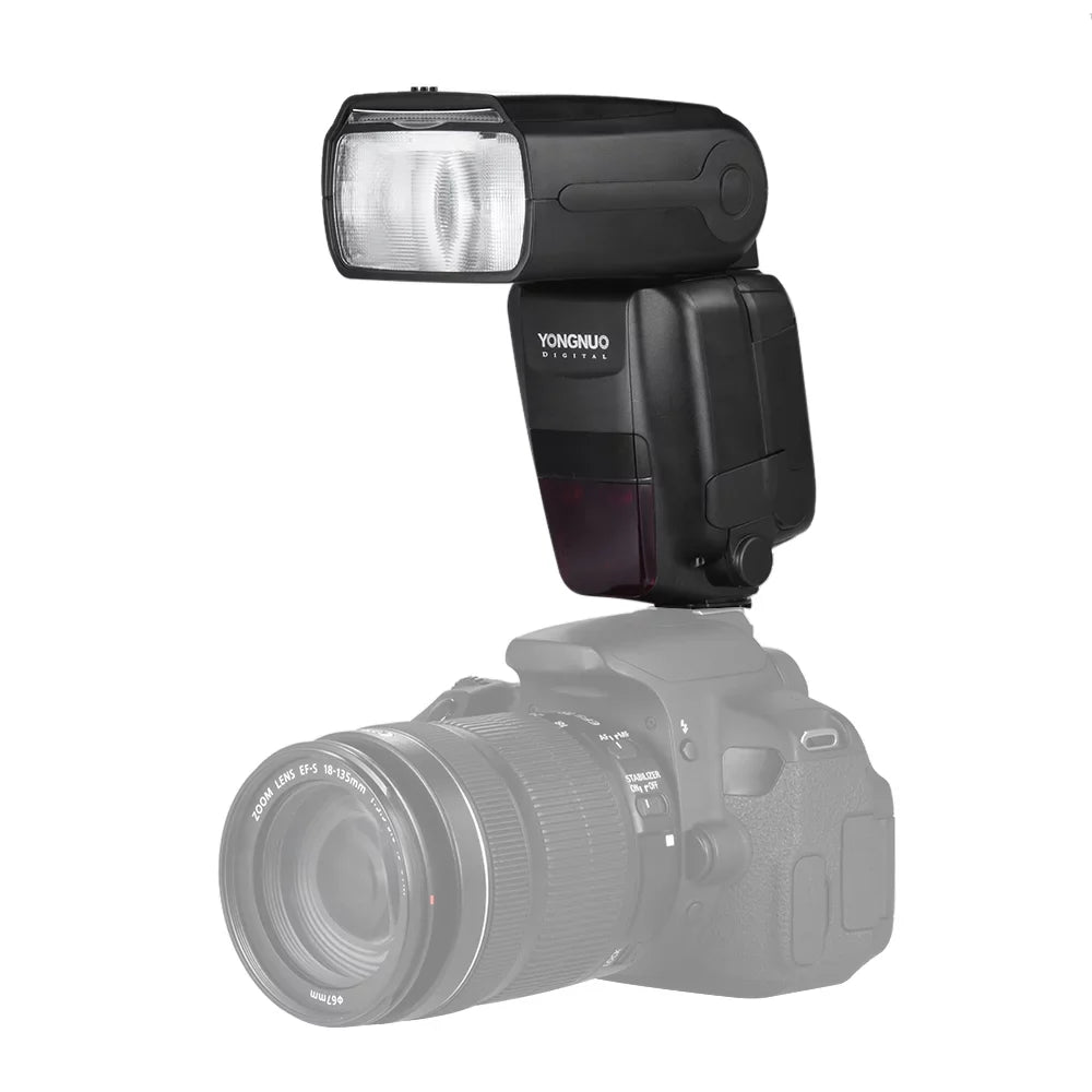 YONGNUO YN600EX-RT II Professional Creative TTL Master Flash Speedlite 2.4G Wireless 1/8000s HSS GN60 Support Auto/ Manual Zooming for  Camera as 600EX-RT YN6000 EX RT II