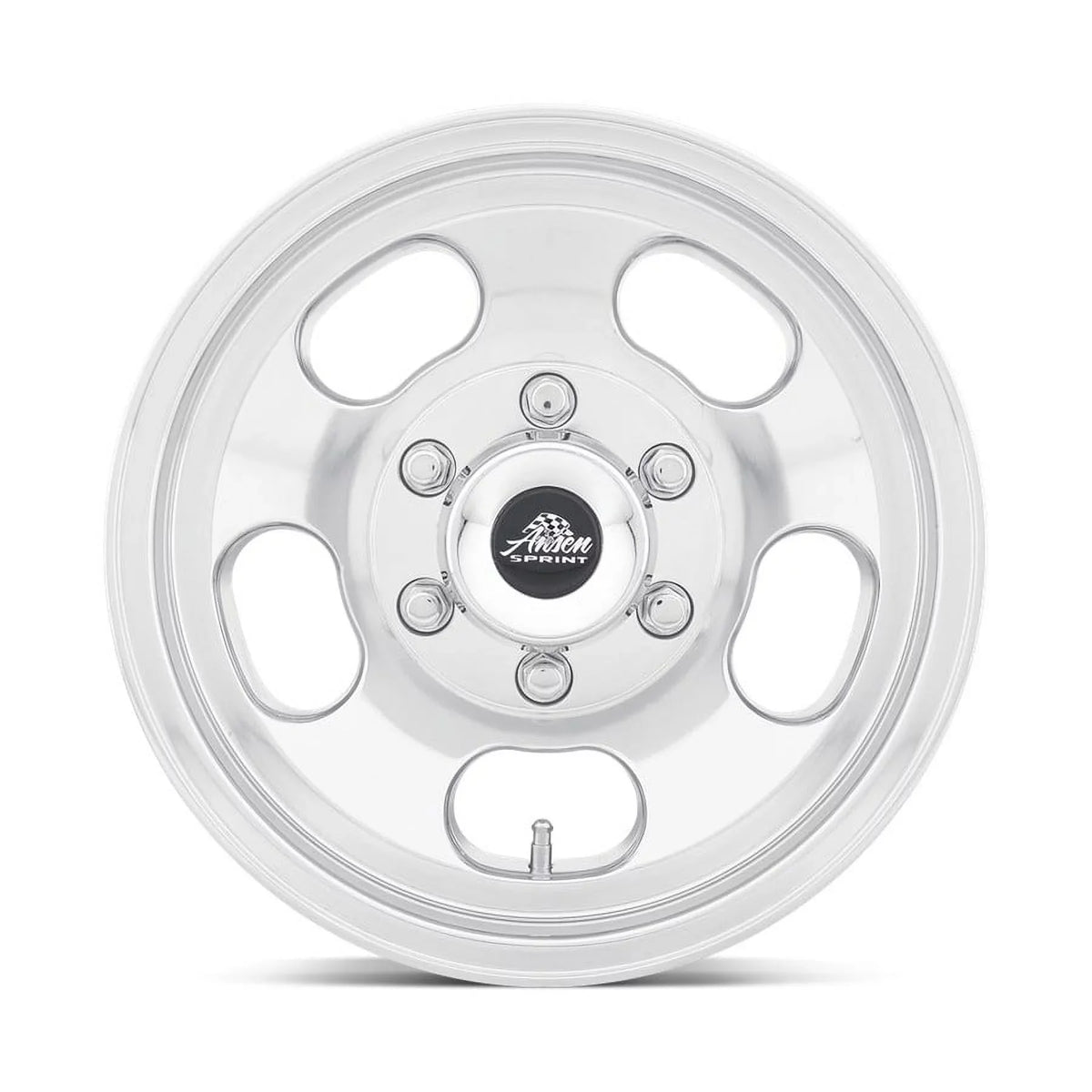 American Racing Vintage Vn69 Ansen Sprint 17X8 5X120.65 0Et 76.5Cb Polished Wheel