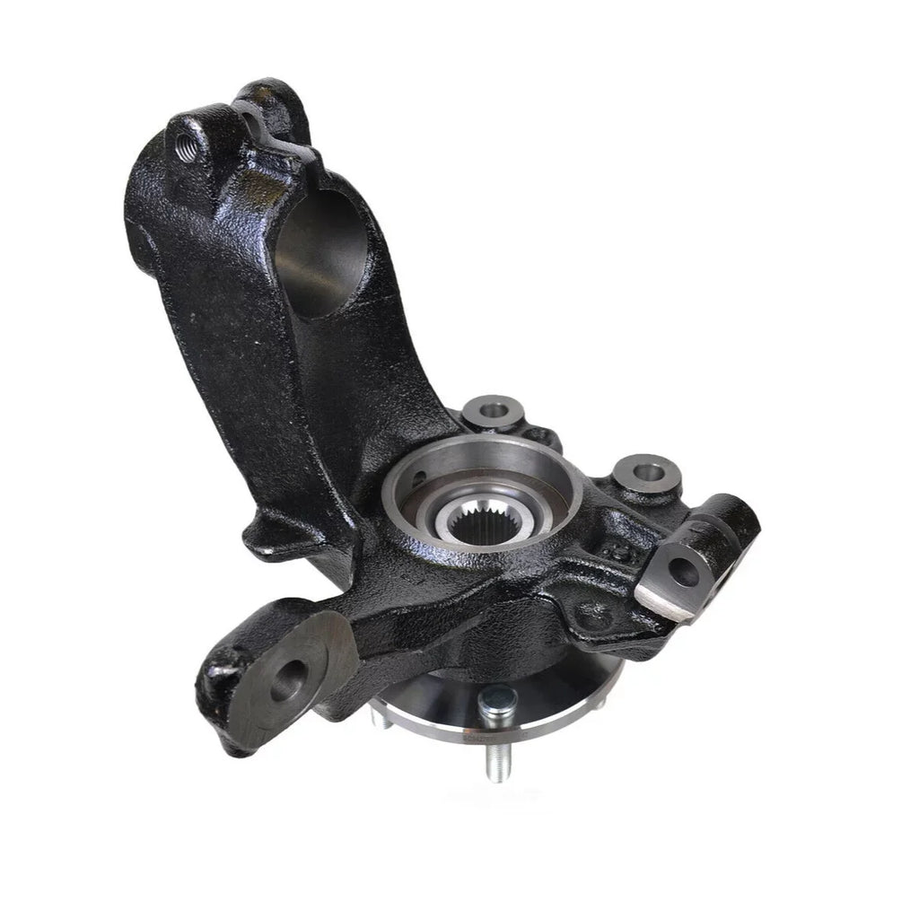 AutoShack Front Steering Knuckles and Wheel Bearing Hub Assembly 5 Lugs with ABS Set of 2 Driver and Passenger Side Replacement for 2012 2013 2014 2015 2016 2017 2018  Focus 2.0L FWD