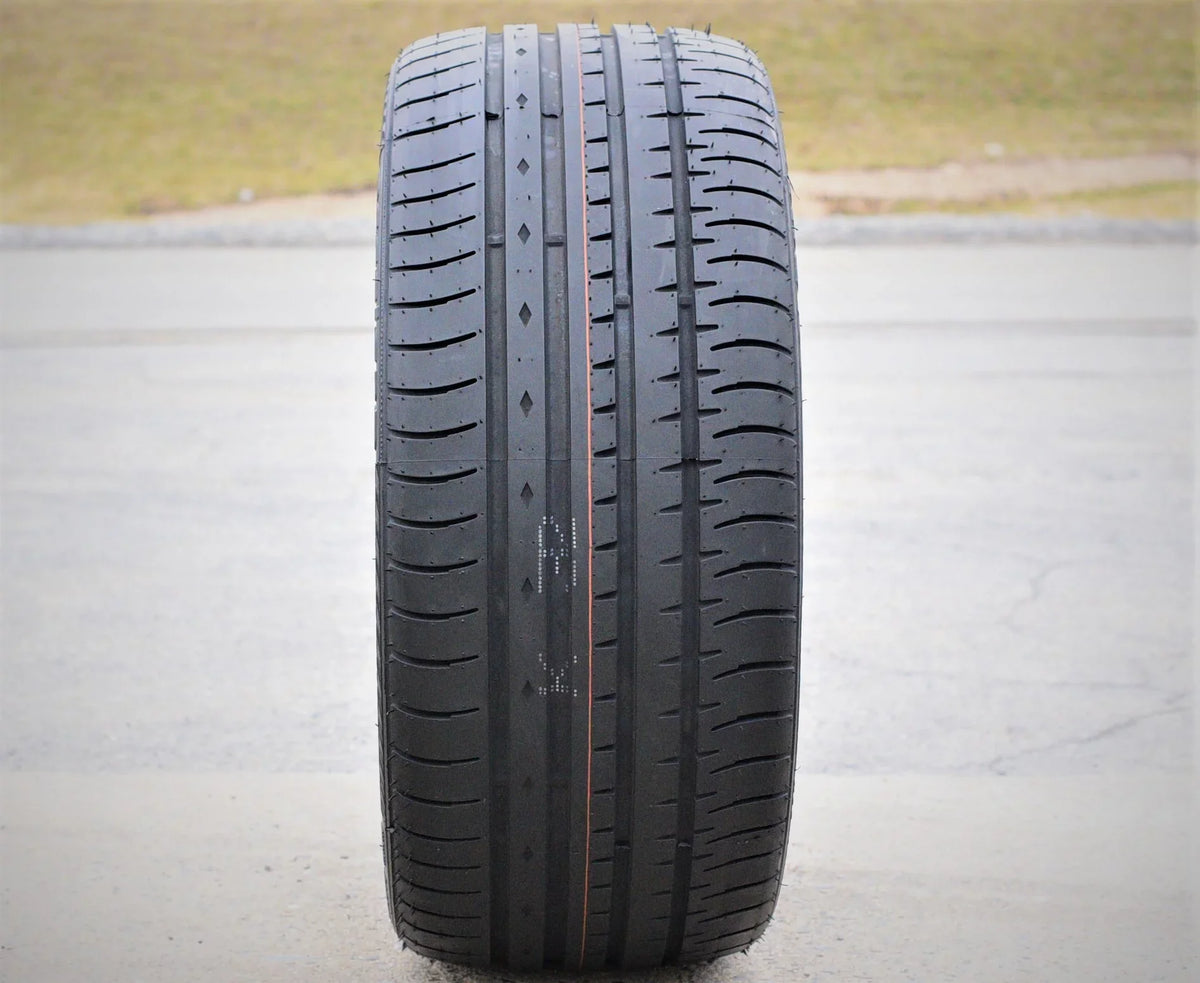 Pair of 2 (TWO) Accelera Phi 235/40ZR18 235/40R18 95Y XL A/S High Performance Tires Fits: 2012-18  Focus Titanium, 2017-23 Honda Civic Sport Touring