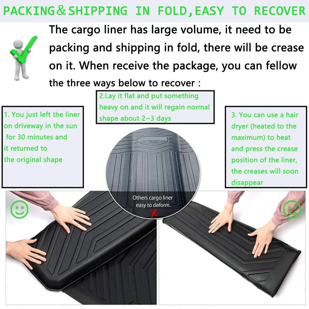 TPO Cargo Mats Liner Protection For 2018-2023  Camry All atmospheric conditions
