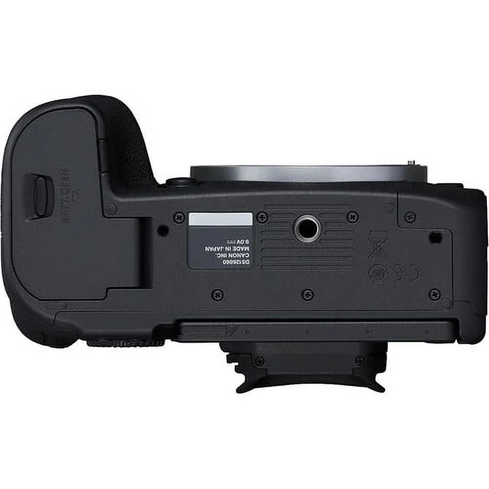 EOS R6 Mark II Mirrorless Camera (5666C002) +  RF 24-70mm Lens + 64GB Memory Card + Case + Corel Photo Software + 2 x LPE6 Battery + External Charger + Card Reader + More