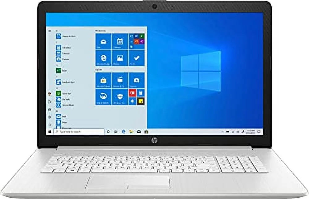 2021 17.3" FHD IPS Laptop Computer 11th  Quad Core i5-1135G7, 16GB RAM 256GB SSD,  Iris Xe Graphics, USB-C Webcam WiFi HDMI Windows 10 S Silver+GOLDOXIS Card