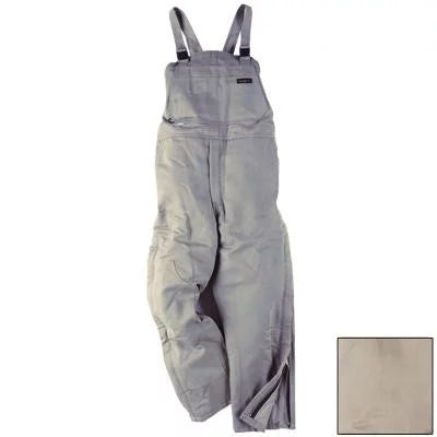 NeeseWearFR 40.6 Cal DuraTuff FR Insulated Bib Overalls Flame-impervious FR, Gray, Small (1 Unit)