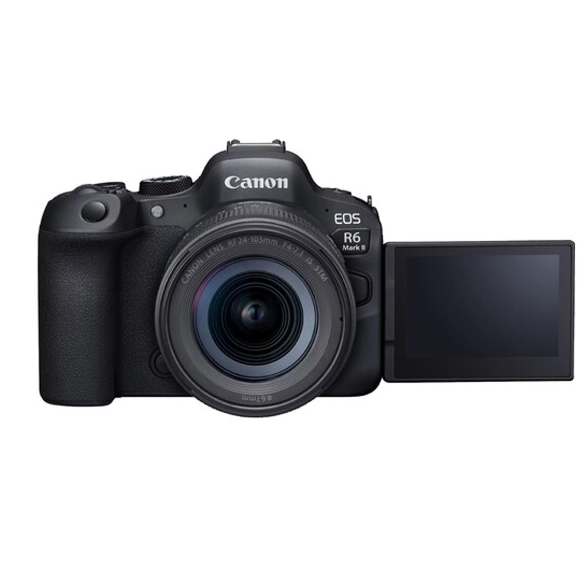 EOS R6 Mark II Mirrorless Digital Camera with RF 24-105mm f/4-7.1 STM Lens  + 64GB Memory + Case+ Steady Grip Pod + Tripod+ Software Pack + More (30pc Bundle)