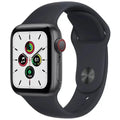 Pre-Owned  Watch SE 40mm GPS + Cellular Unlocked - Space Gray Aluminum Case - Black Sport Band (2020) - Fair