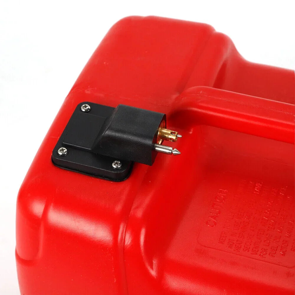 12L Plastic Oil Tank 3.2 Gallon Portable Outboard vessel Marine Fuel Gas Tank（no Tubing and Connector）