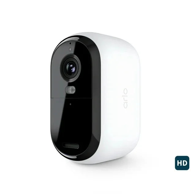 Arlo Essential Spotlight Camera, Wireless Security Camera, Outdoor Camera HD (2nd Gen),1080p Video, Color Night Vision, Direct to WiFi No Hub Needed, Surveillance cam, White