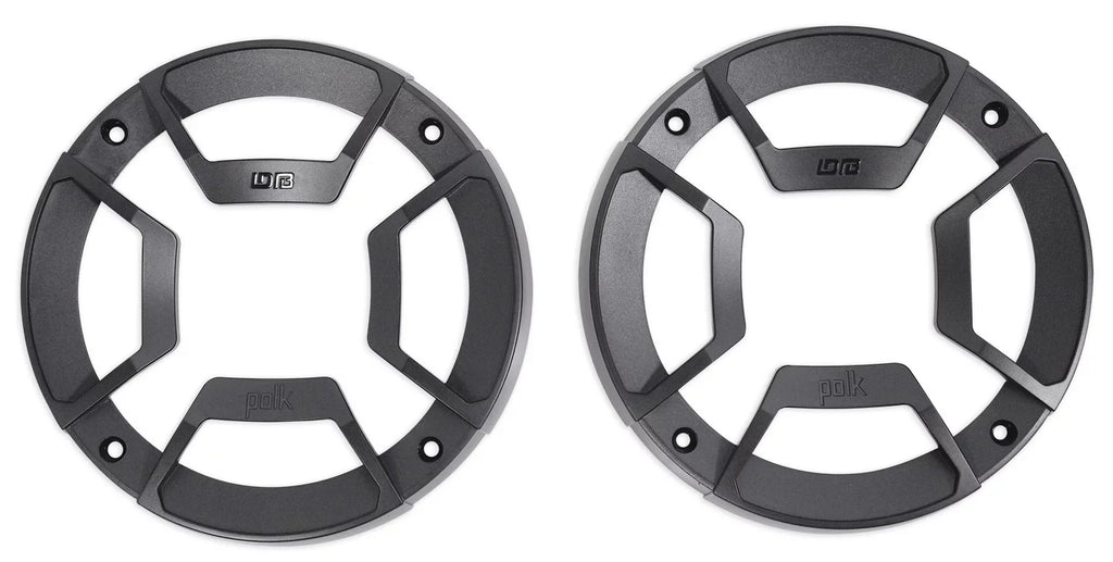(2) Polk Audio DB522 5.25" 600w Car Audio Marine/ATV/Motorcycle/ship Speakers Bundle with (2) Rockville RPB1 10 Watt